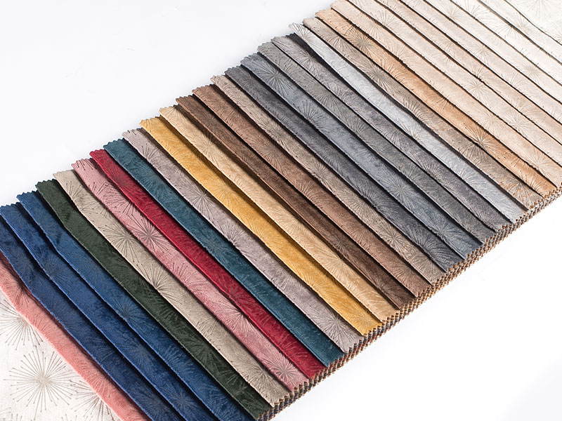 Tecido de veludo de bronzeamento elegante para roupas, acessórios e decoração doméstica