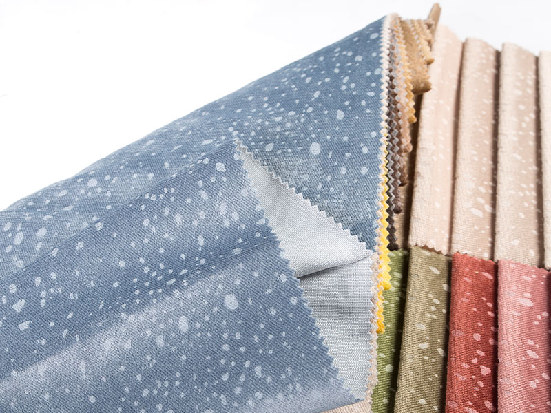 Tecido Jacquard de bronzeamento de veludo versátil para almofada personalizável