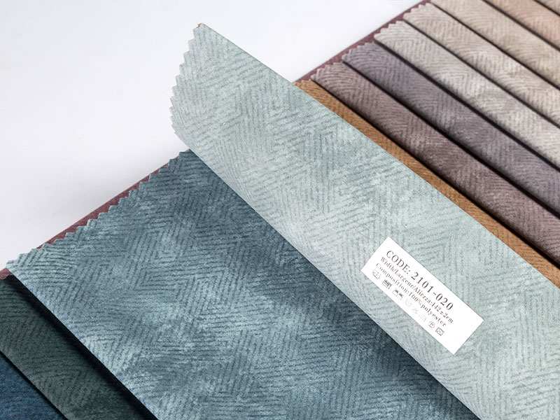 Tecido laminado de veludo impresso elegante: aprimore sua decoração com estilo