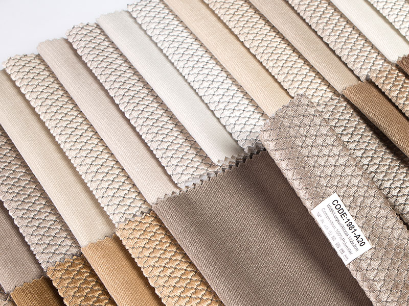Tecido de lã jacquard macio para sofás e outros itens domésticos