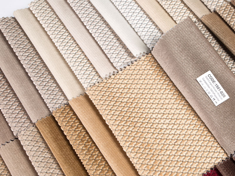 Tecido de lã jacquard macio para sofás e outros itens domésticos