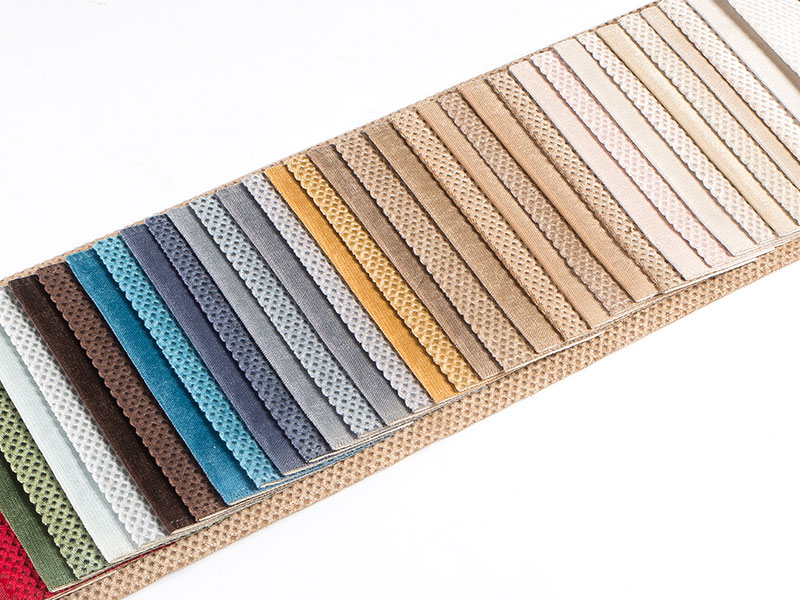 Tecido de lã luxuoso Jacquard para decoração de casa