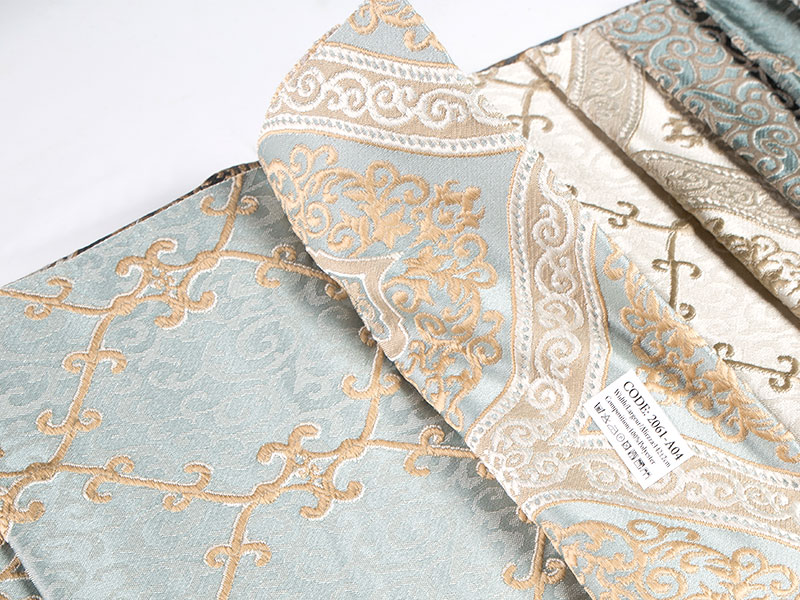 Tecido Jacquard tingido de fios - ideal para vestuário de moda e decoração de casa