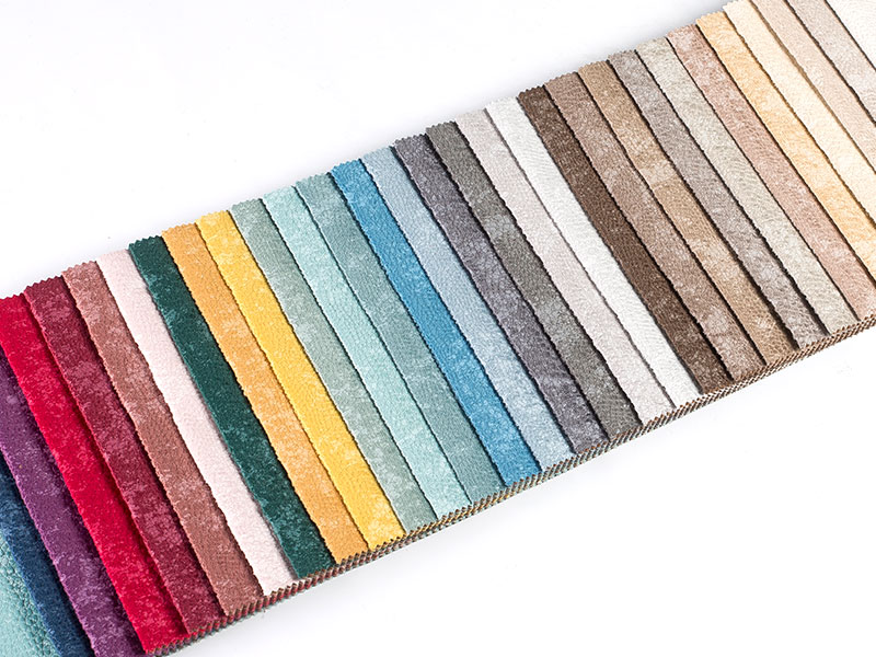 Tecido de veludo de laminação impressa na moda - Destaque -se com estilo