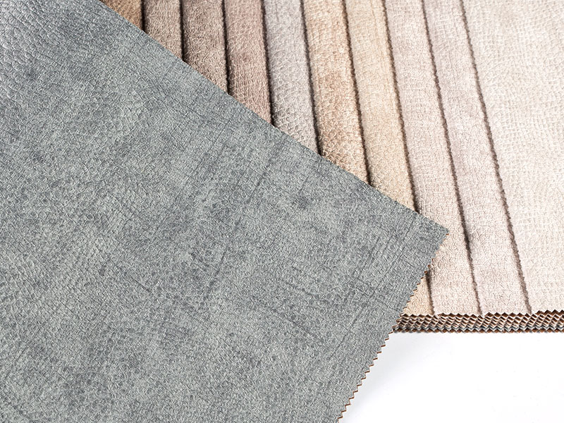 Tecido de veludo de laminação impressa requintada - ideal para a moda e decoração de casa