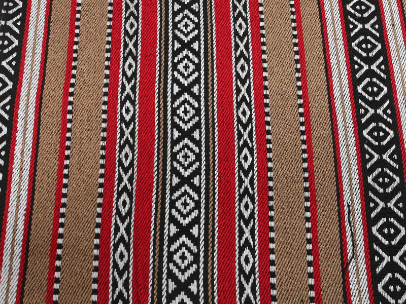 Tecido de listras de listras de listras de cor de poliéster a 100% duráveis ​​à prova d'água