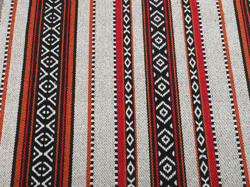 Tecido de listras de listras de listras de cor de poliéster a 100% duráveis ​​à prova d'água