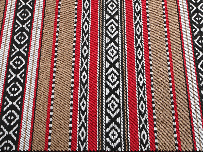 Tecido de listras de listras de listras de cor de poliéster a 100% duráveis ​​à prova d'água