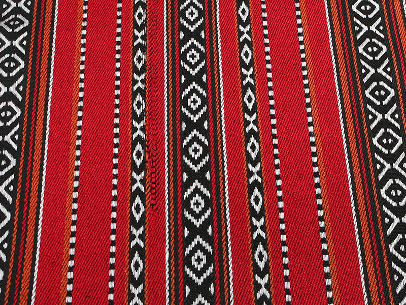 Tecido de listras de listras de listras de cor de poliéster a 100% duráveis ​​à prova d'água