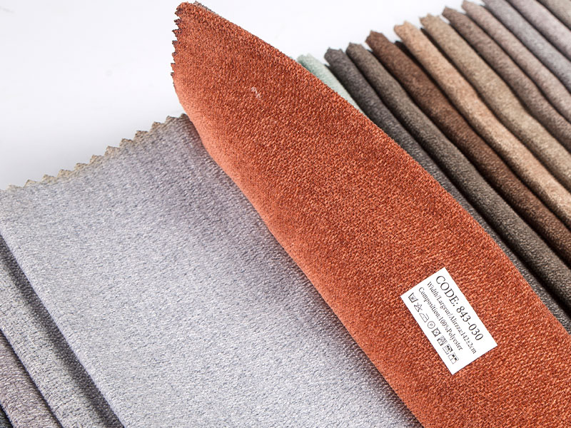 Tecido chenille simples da moda: ideal para têxteis domésticos