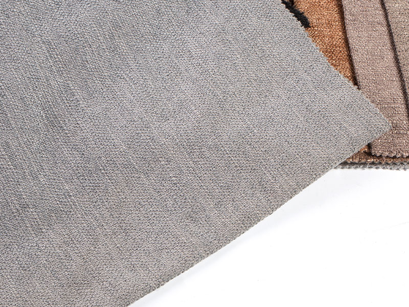 Tecido chenille simples e macio e luxuoso para tampas e arremessos de sofá