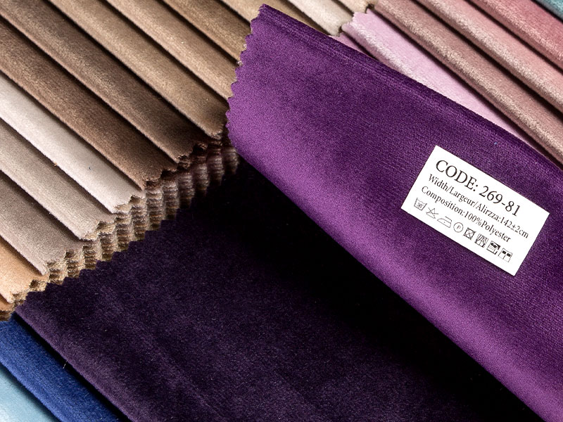 Tingido / laminado Knit Knit Holland Velvet Fleece Fabric MDN269