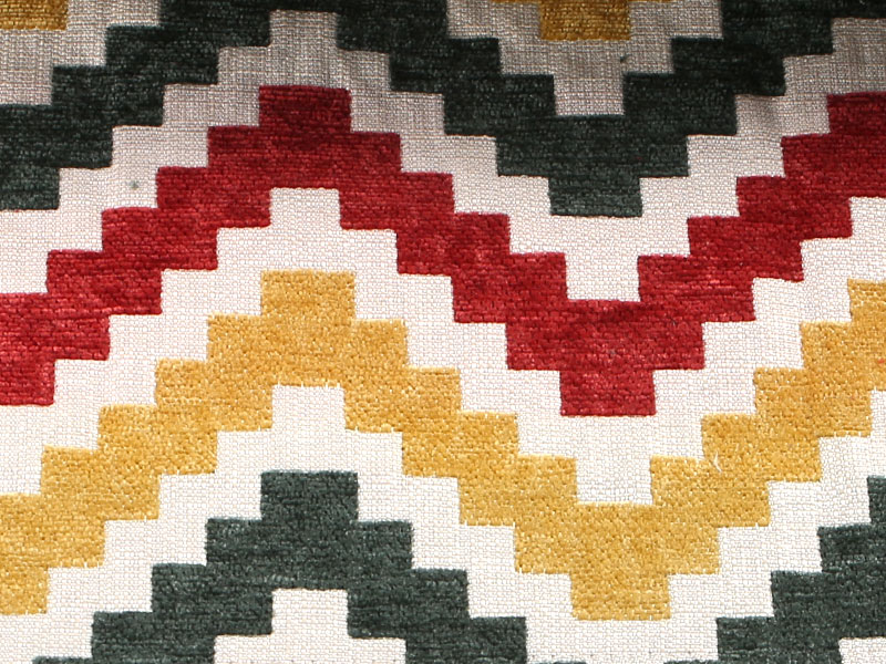 Chenille Jacquard estofamento