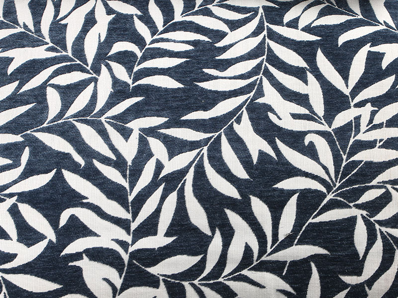 Floral Pattern Jacquard Chenille Curtain Sofa