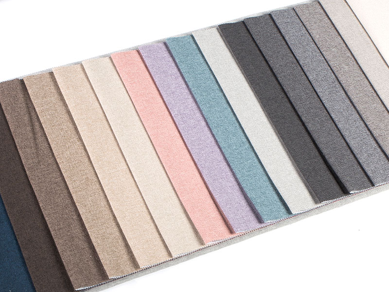 100% Polyester Soft Catationic IMitation Linen Fabric MDN-M2022