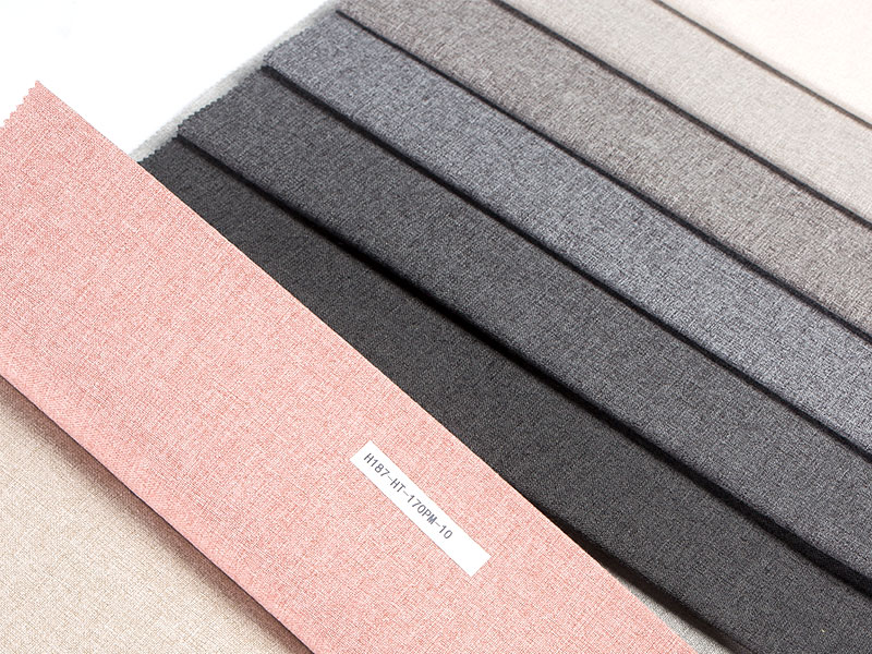 100% Polyester Soft Catationic IMitation Linen Fabric MDN-M2022