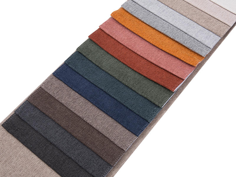 250 - 520gsm de tecido de estofamento de chenille de cor sólida