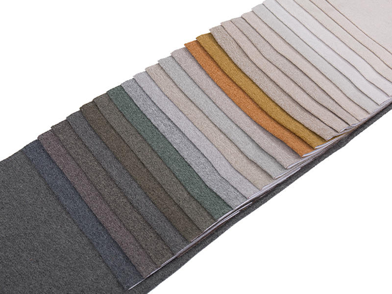 250 - 520gsm de tecido de estofamento de chenille de cor sólida