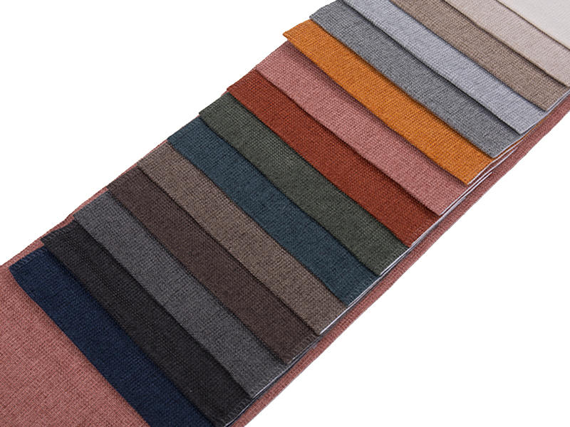 250 - 520gsm de tecido de estofamento de chenille de cor sólida