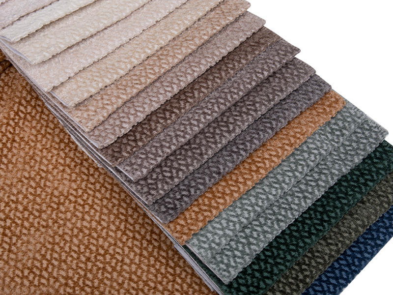 250 - 520gsm de tecido de estofamento de chenille de cor sólida