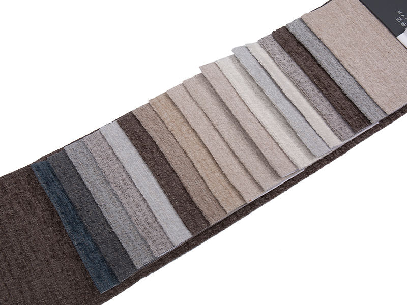 250 - 520gsm de tecido de estofamento de chenille de cor sólida