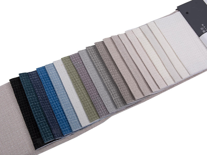 250 - 520gsm de tecido de estofamento de chenille de cor sólida