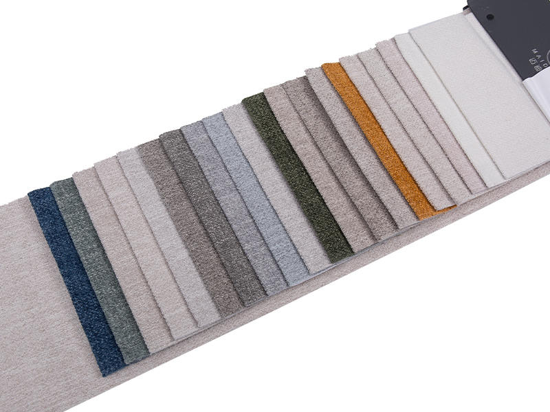 250 - 520gsm de tecido de estofamento de chenille de cor sólida